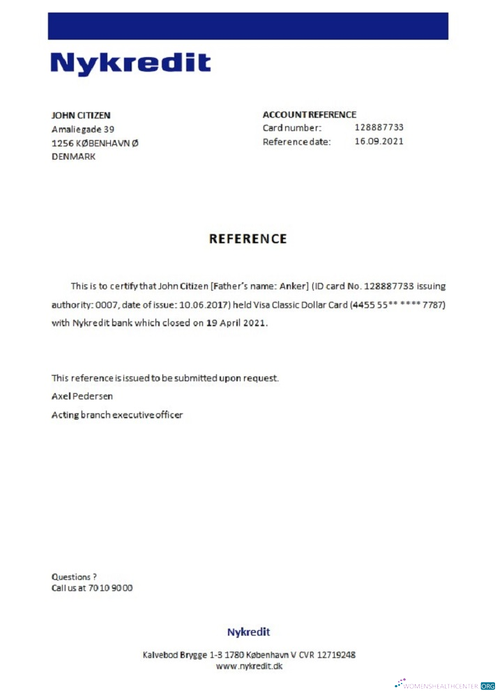 Качественный Скачать Дания Nykredit Closure Reference Photoshop Шаблон