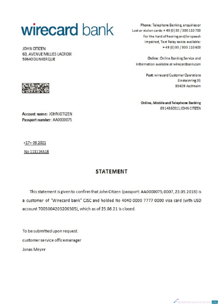 Качественный Скачать Германия Wirecard Closure Reference Photoshop Шаблон