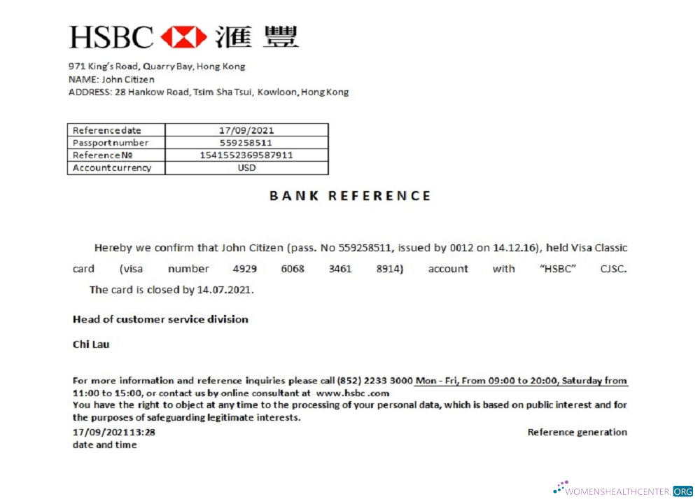 Качественный Скачать Hong Kong HSBC Closure Reference Photoshop Шаблон