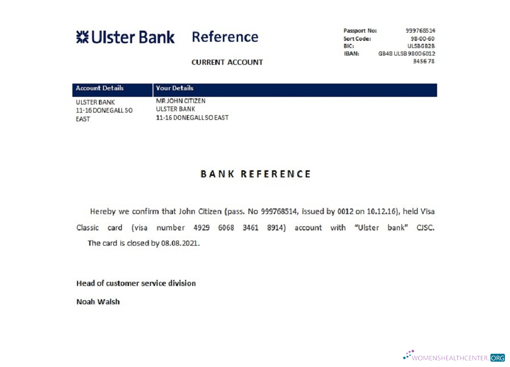 Качественный Скачать Ирландия Ulster Банк Closure Reference Photoshop Шаблон