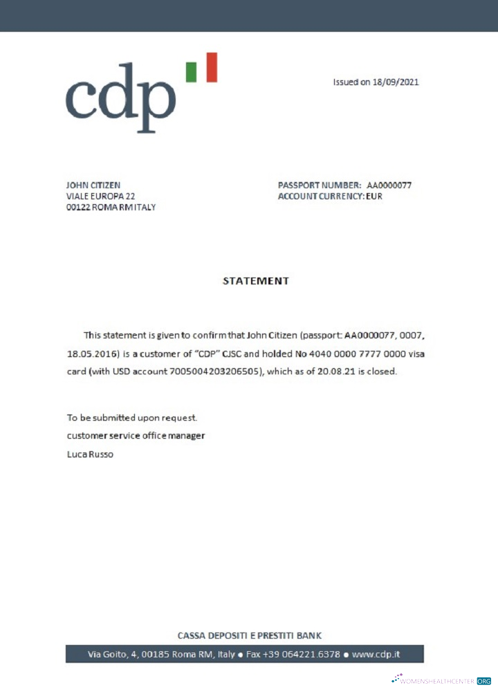 Премиум Скачать Италия CDP Closure Reference Photoshop Шаблон