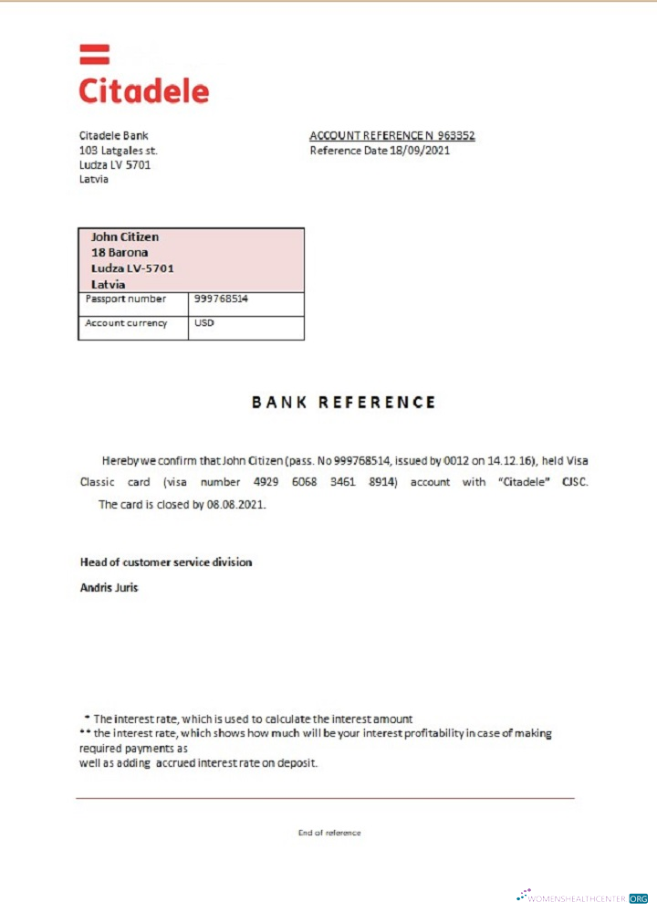 Премиум Скачать Латвия Citadele Банк Closure Reference Photoshop Шаблон