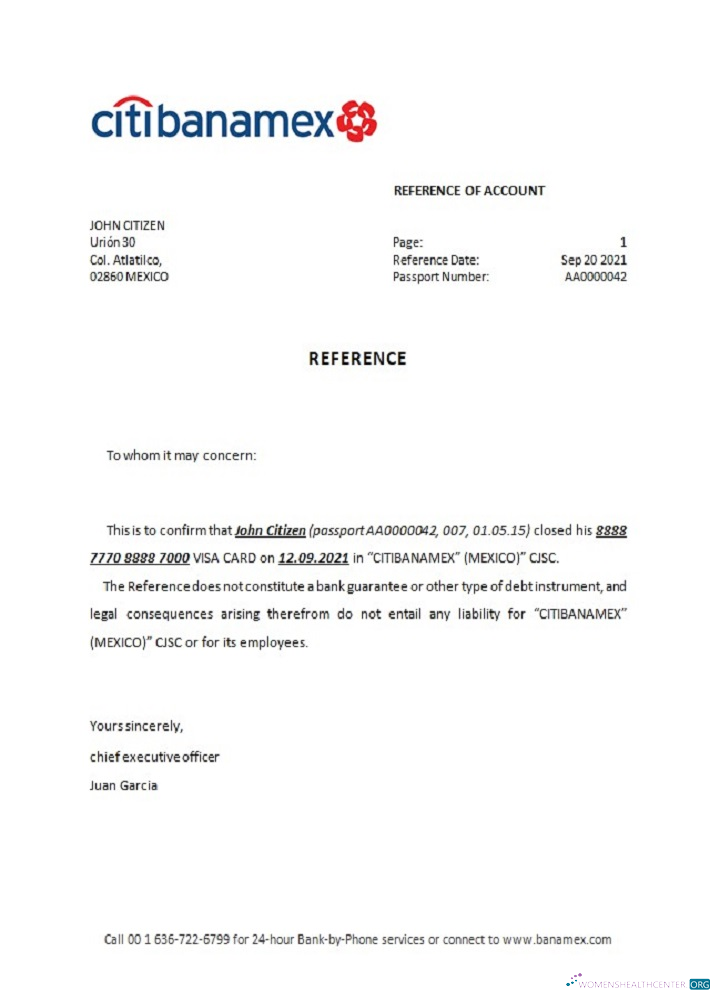 Профессиональный Скачать Мексика Citibanamex Банк Closure Reference Photoshop Шаблон