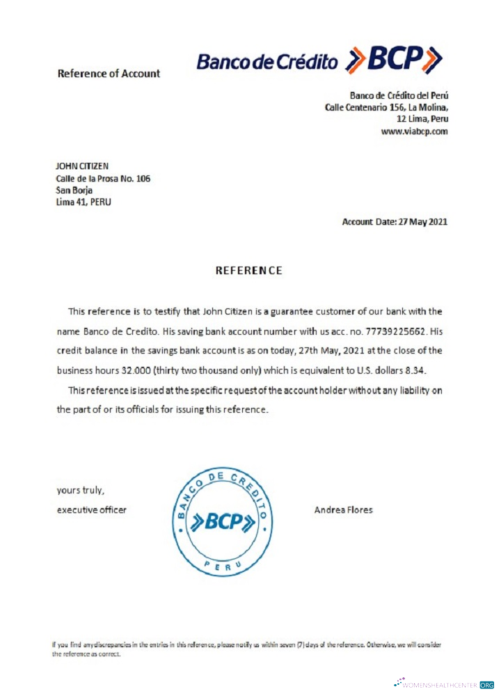 Реалистичный Скачать Перу Banco de Credito Reference Photoshop Шаблон