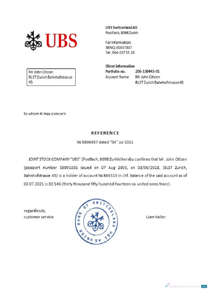 Премиум Скачать Швейцария UBS Reference Photoshop Шаблон