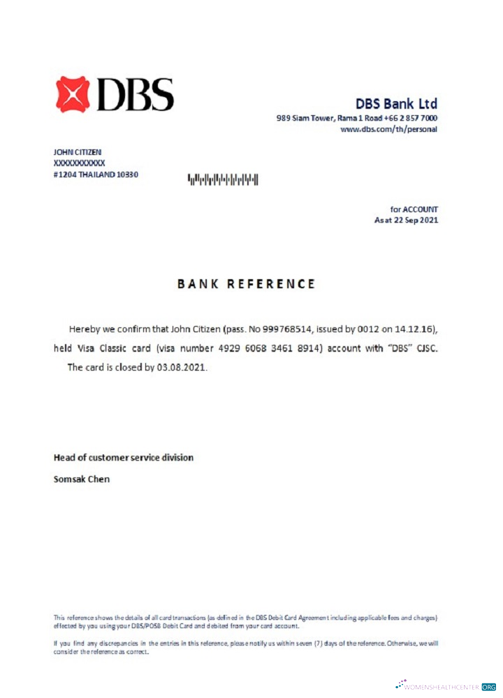 Редактируемый Скачать Таиланд DBS Банк Closure Reference Photoshop Шаблон