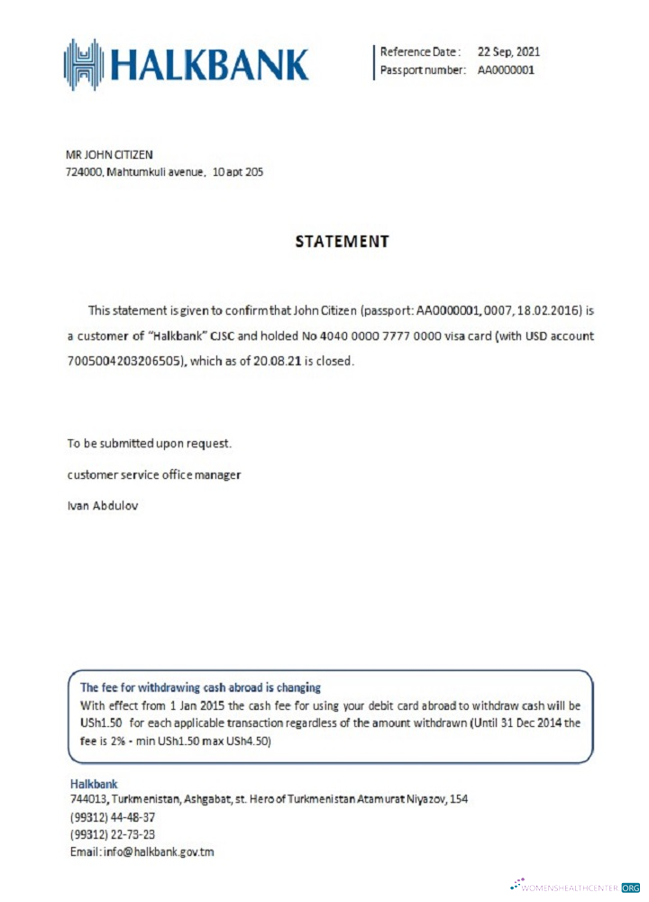 Качественный Скачать Туркменистан Halkbank Closure Reference Photoshop Шаблон
