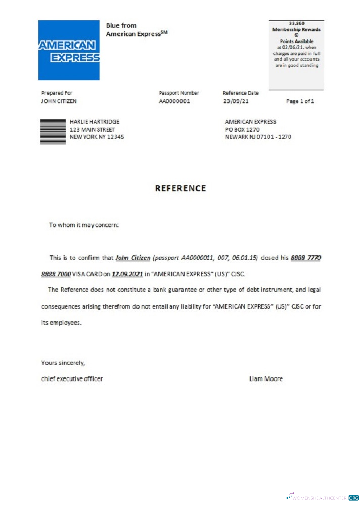 Профессиональный Скачать USA American Express Closure Reference Photoshop Шаблон