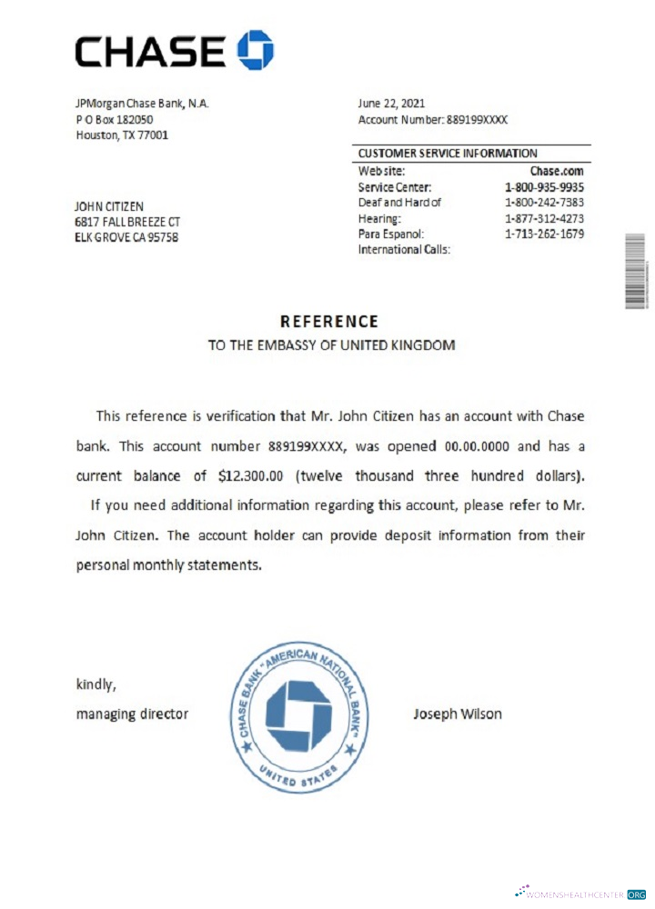 Качественный Скачать USA Chase Reference Photoshop Шаблон