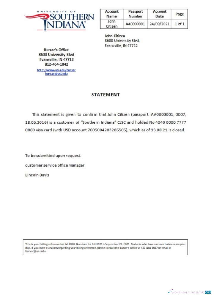 Редактируемый Скачать USA Southern Indiana Closure Reference Photoshop Шаблон