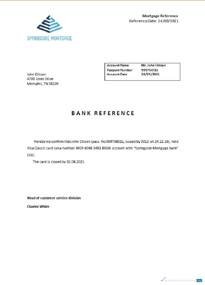 Качественный Скачать USA Springside Ипотека Closure Reference Photoshop Шаблон
