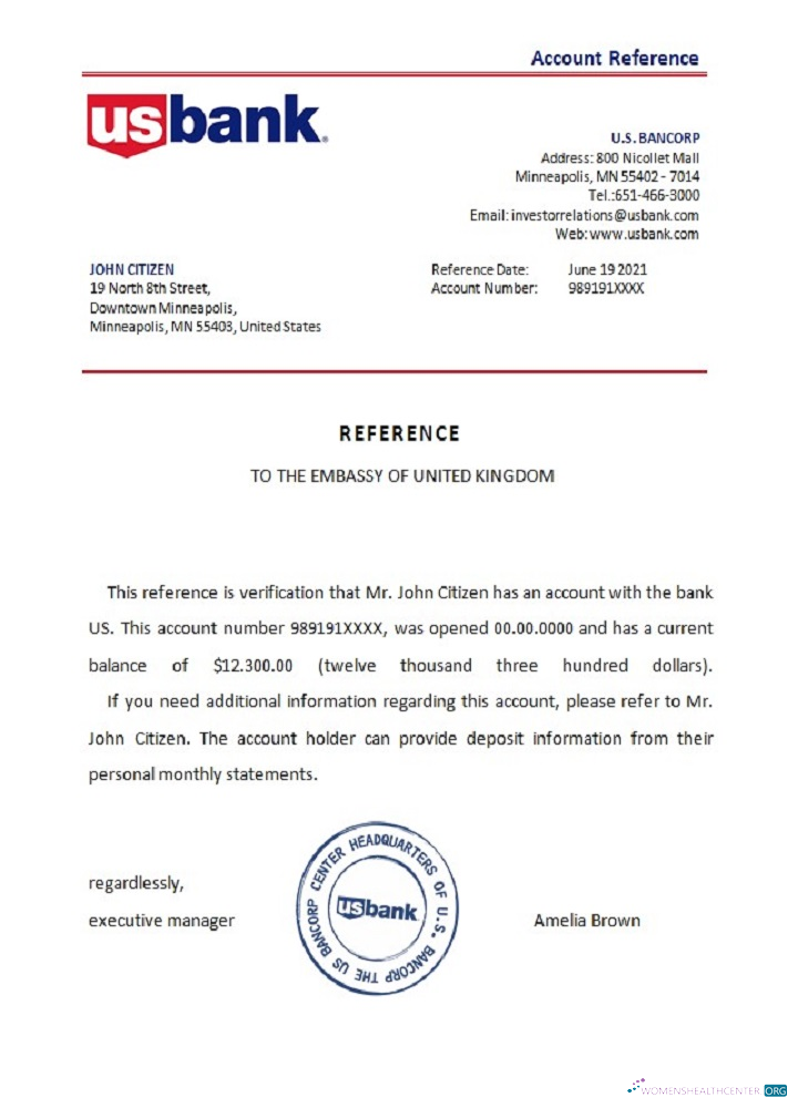 Реалистичный Скачать USA U.S. Bankcorp Reference Photoshop Шаблон