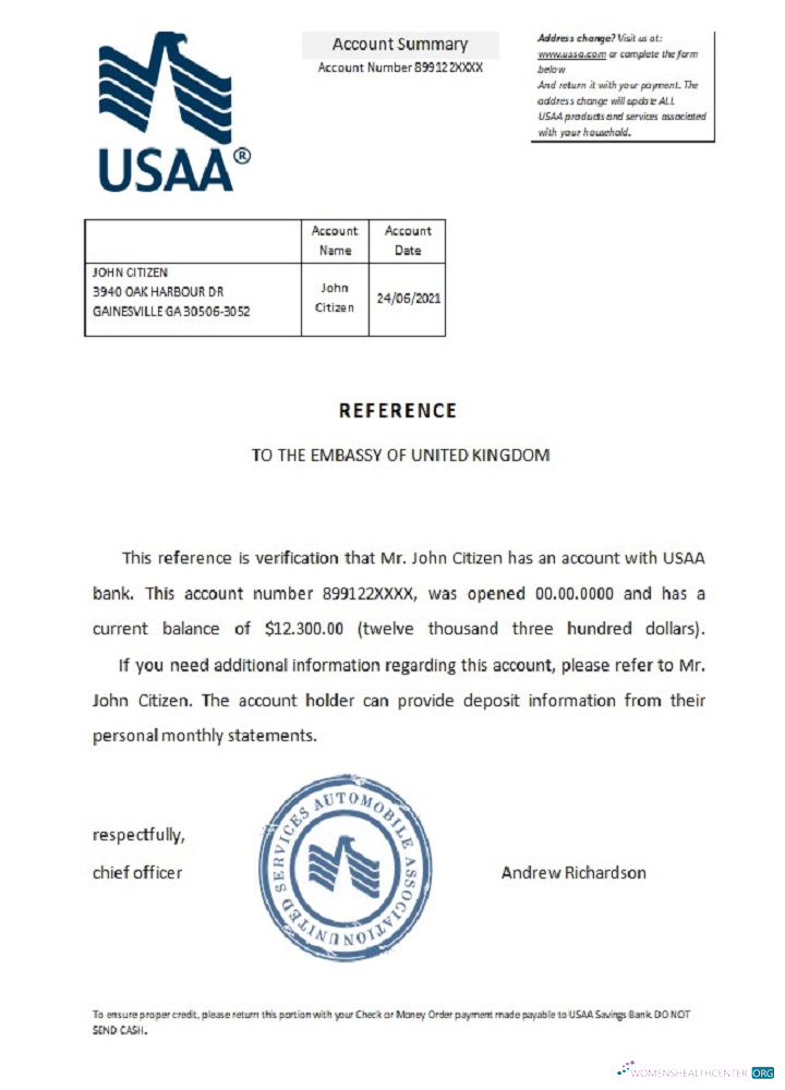 Редактируемый Скачать USA USAA Reference Photoshop Шаблон