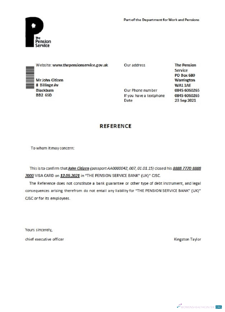 Премиум Скачать Великобритания Pension Служба Closure Reference Photoshop Шаблон
