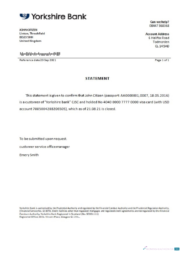 Премиум Скачать Великобритания Yorkshire Банк Closure Reference Photoshop Шаблон