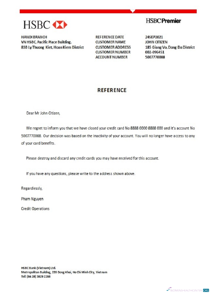 Качественный Скачать Вьетнам HSBC Банк Closure Reference Photoshop Шаблон