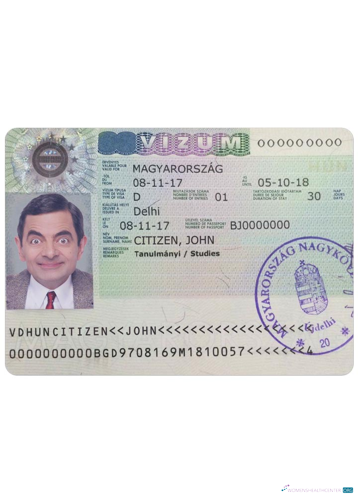 Qualité Télécharger Hongrie Visa Photoshop Modèle