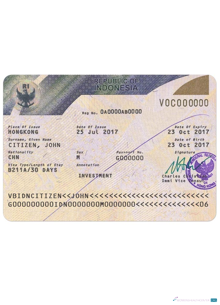 Professionnel Télécharger Indonésie Visa Version 2 Photoshop Modèle