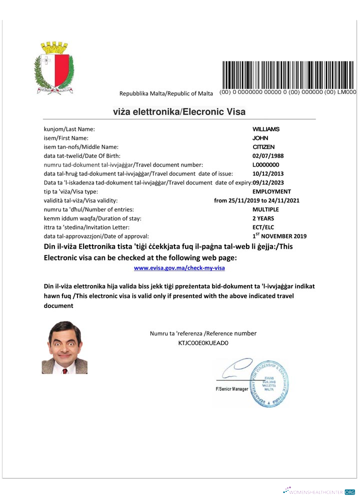Professionnel Télécharger Malte E Visa Photoshop Modèle