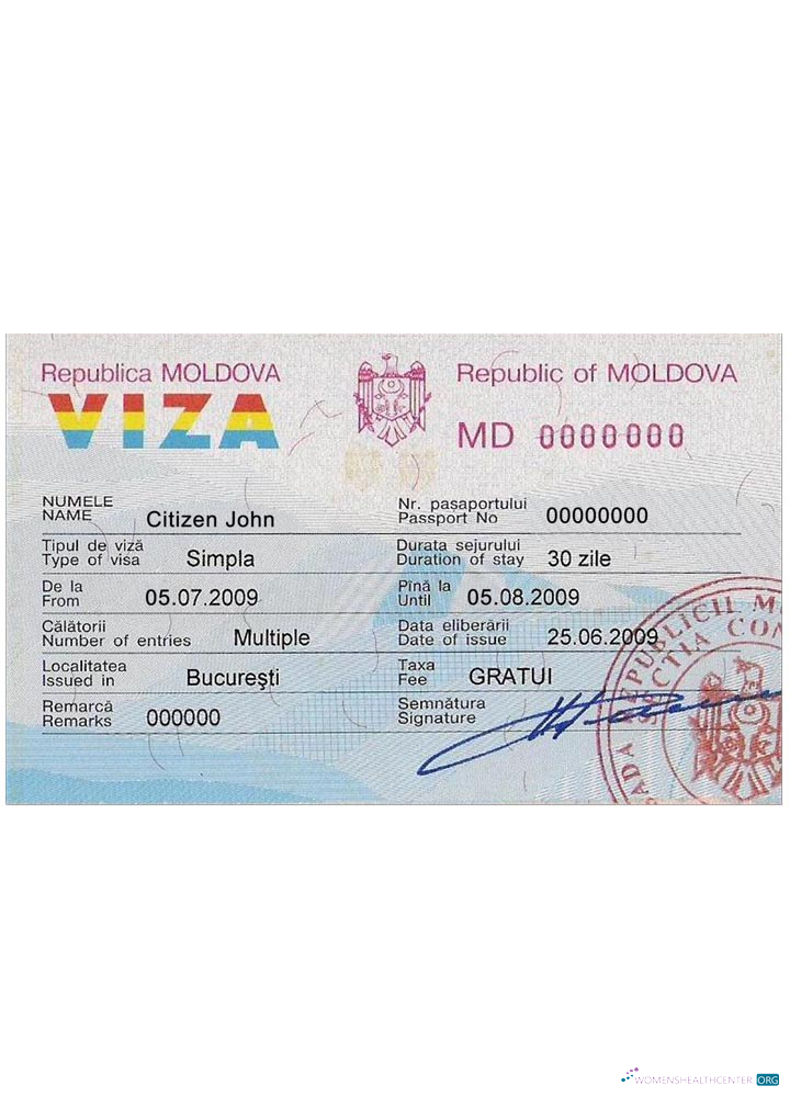 Qualité Télécharger Moldavie Visa Photoshop Modèle