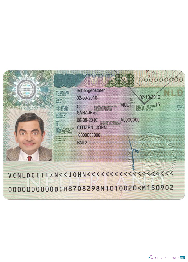 Professionnel Télécharger NETHERLAND Schengen Visa Photoshop Modèle
