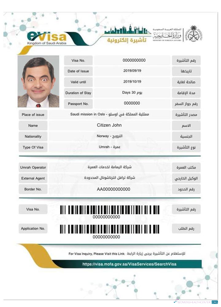 Modifiable Télécharger Arabie Saoudite E Visa Photoshop Modèle