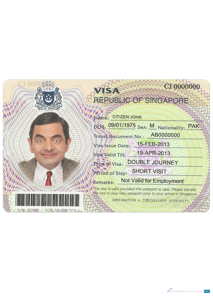 Professionnel Télécharger Singapour Visa Photoshop Modèle