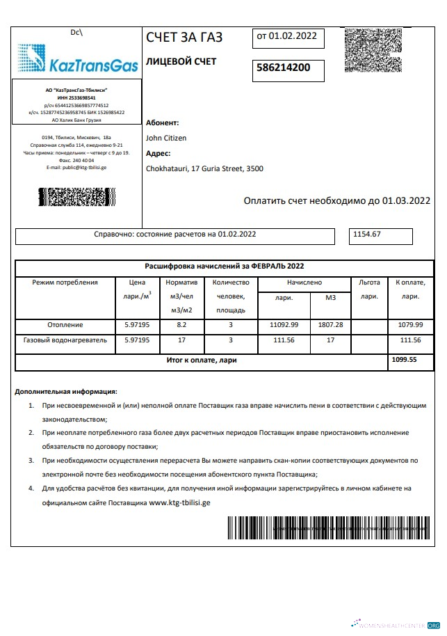 Editierbare Herunterladen Russland Gazprom Nebenkostenabrechnung Vorlage in Word und PDF Format, Fully Editable PDF Vorlage
