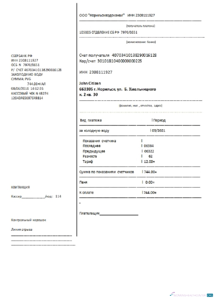 Premium Herunterladen Russland Wasser Nebenkostenabrechnung Vorlage in Word und PDF Format, Fully Editable PDF Vorlage