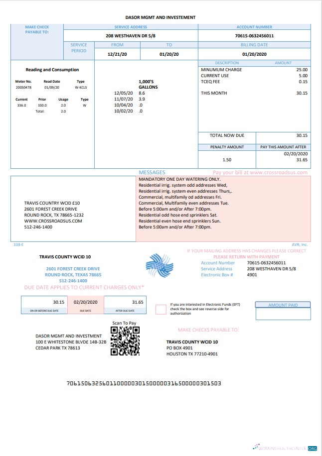 Hochwertige Herunterladen USA Texas Dasor Management und Investition Nebenkostenabrechnung Vorlage in Word Nd PDF Format PDF Vorlage