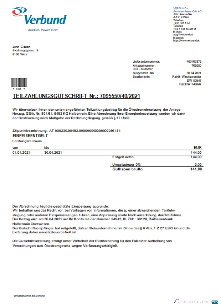 Herunterladen Herunterladen Österreich Verbund Austrian Power Grid Nebenkostenabrechnung design