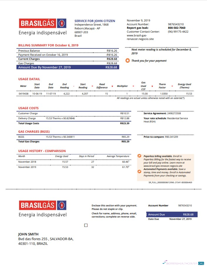 Premium Herunterladen Herunterladen Brasilien Gas Nebenkostenabrechnung Vorlage in Word und PDF Format PDF Vorlage PDF Vorlage