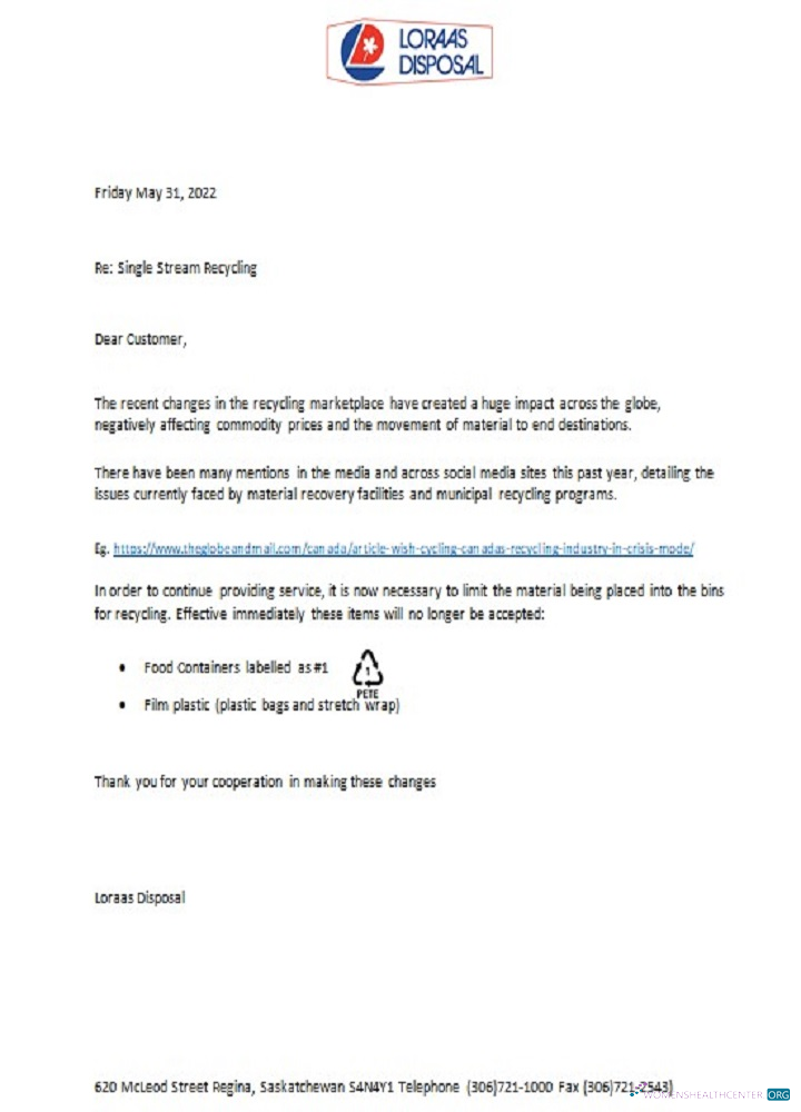 Herunterladen Herunterladen Kanada Saskatchewan Loraas Disposal Recycling Utility Shut Off Notice vorlage