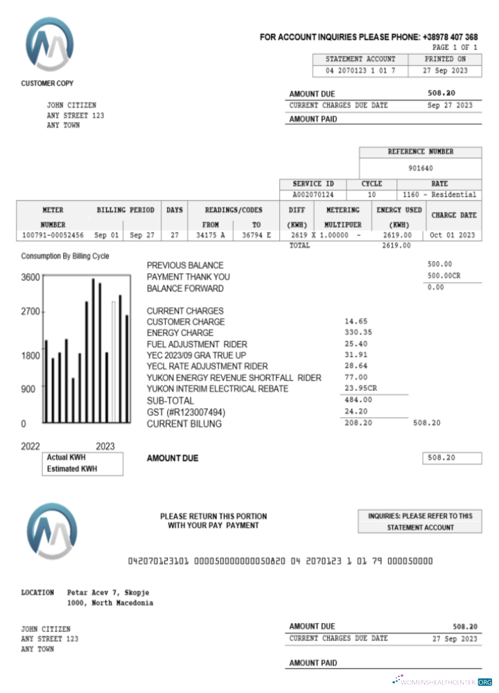 Hochwertige Herunterladen Herunterladen Macedonia MGI Energetika Nebenkostenabrechnung Word und PDF Vorlage PDF Vorlage PDF Vorlage