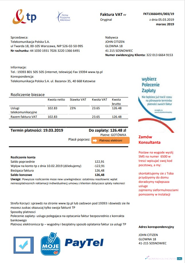Realistische Herunterladen Herunterladen Polen TP Nebenkostenabrechnung Vorlage in Word und PDF Format PDF Vorlage PDF Vorlage