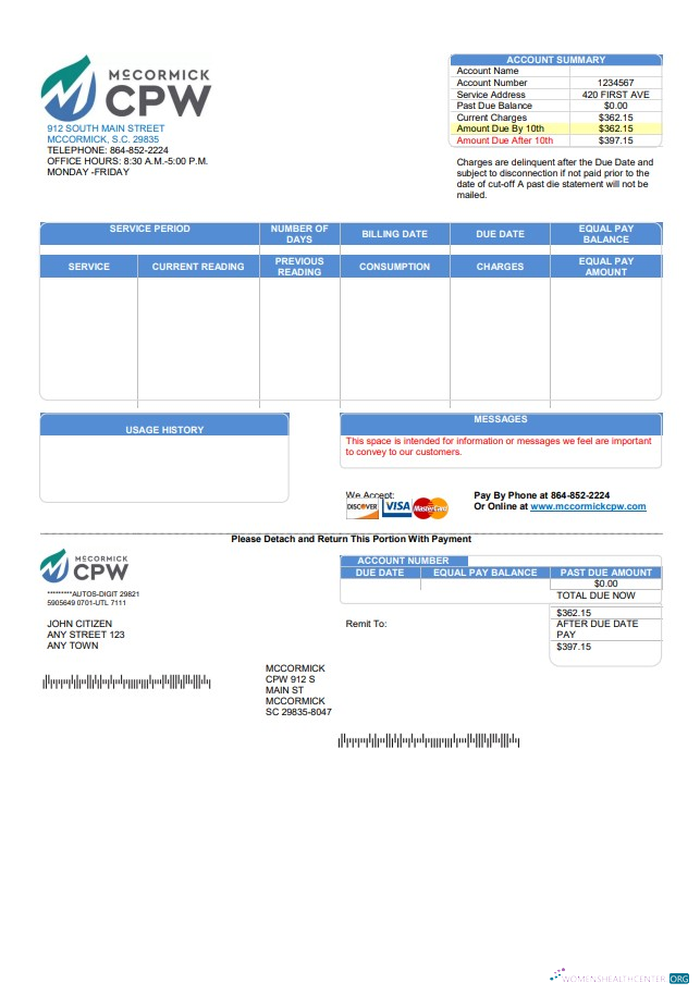 Premium Herunterladen Herunterladen USA CPW Nebenkostenabrechnung Vorlage in Word und PDF Format PDF Vorlage PDF Vorlage