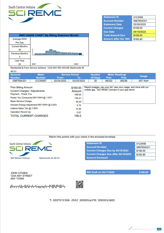 Hochwertige Herunterladen Herunterladen USA Indiana SCI REMC Nebenkostenabrechnung Vorlage in Word und PDF Format PDF Vorlage PDF Vorlage