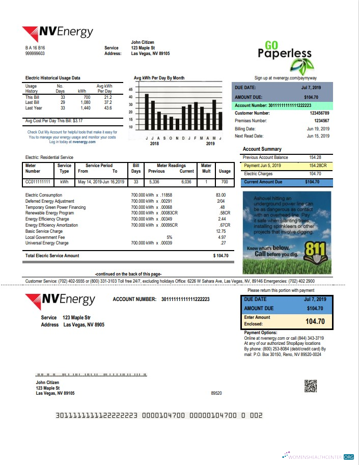 Premium Herunterladen Herunterladen USA Nevada NV Energy Nebenkostenabrechnung Vorlage in Word und PDF Format PDF Vorlage PDF Vorlage