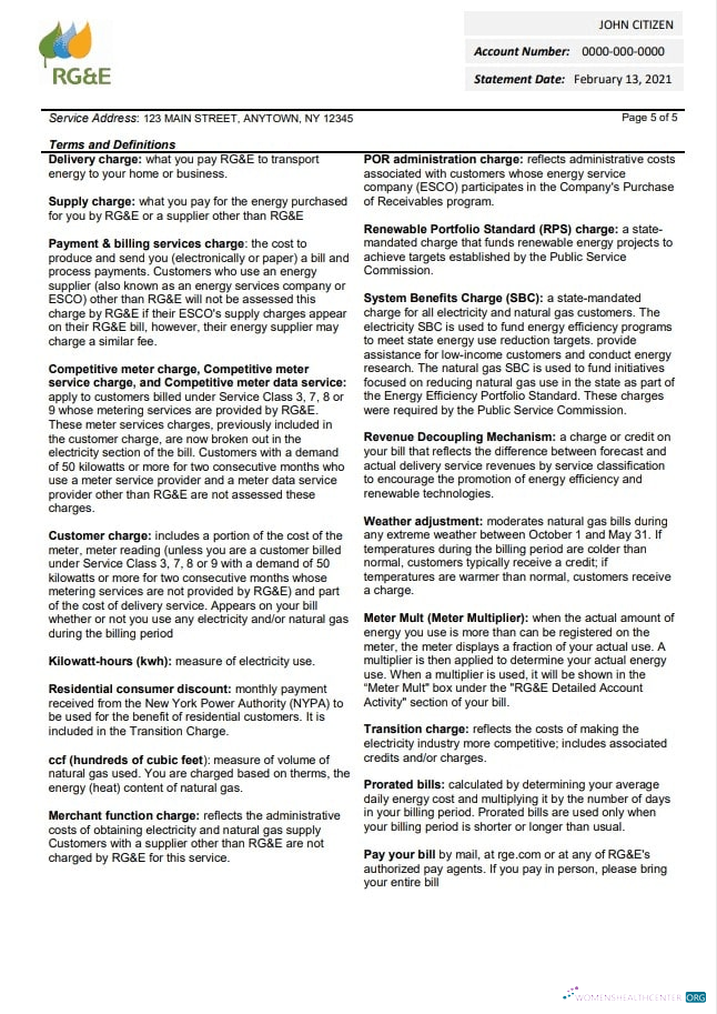 Premium Herunterladen Herunterladen USA RG&E Nebenkostenabrechnung Vorlage in Word und PDF Format (2 Seiten) 5 PDF Vorlage PDF Vorlage