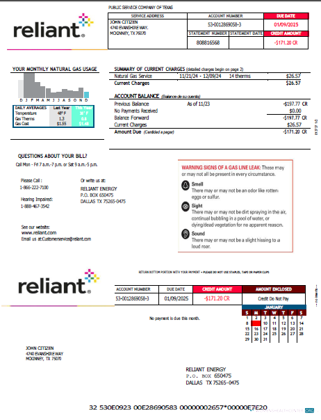 Editierbare Herunterladen Herunterladen USA Reliant Energy Nebenkostenabrechnung Vorlage in Word und PDF Formats PDF Vorlage PDF Vorlage