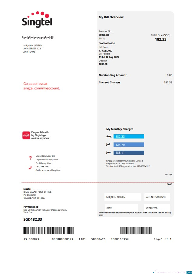 Hochwertige Herunterladen Herunterladen USA Singtel Nebenkostenabrechnung Vorlage in Word und PDF Format PDF Vorlage PDF Vorlage